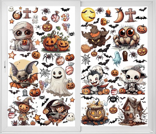 Halloween fensteraufkleber - halloween,