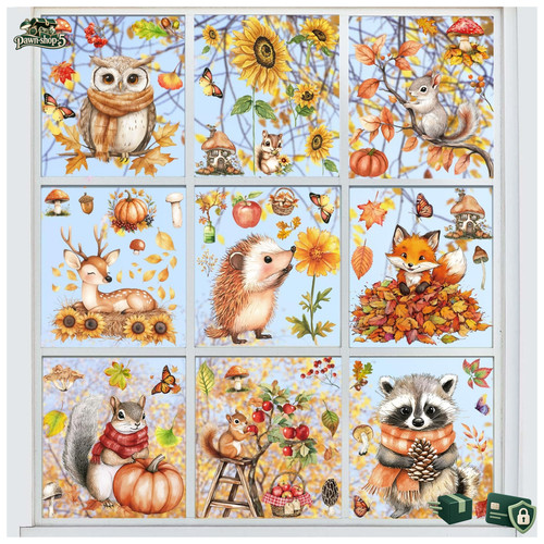 Fensterbilder herbst - fensterbilder,
