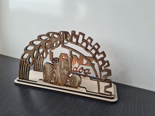 Holz schwibbogen bogen traktor - schwibbogen,