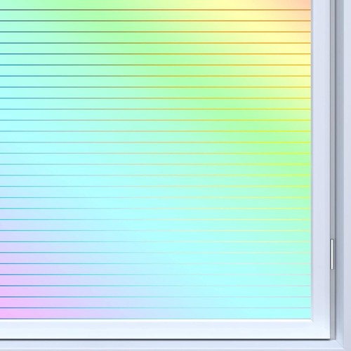 Regenbogen fensterfolie - 3d,