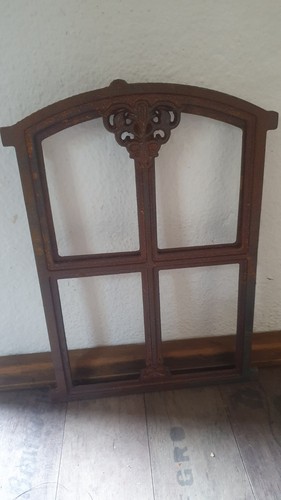 Antikes gusseisen stallfenster - gusseisen,